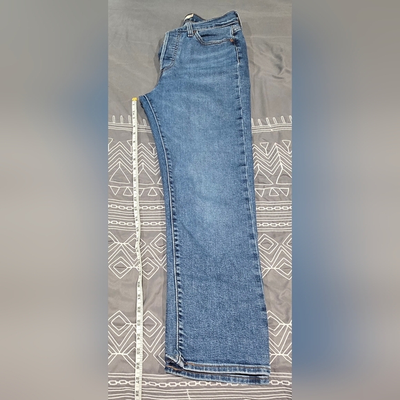 Levis Wedgie Straight High Waisted Jeans Size 29 - Picture 3 of 8